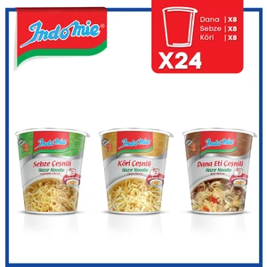 İndomie 24'lü Cup Karma Koli