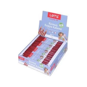 Lets 12 Li Kırmızı Kalem L2120
