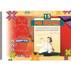 Telli Fon Kartonu 35 X 50 - 15 Renk