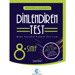 Eker Test Yayınları 8. Sınıf Dinlendiren Test