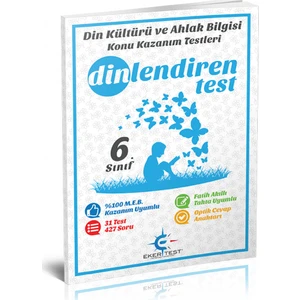 Eker Test Yayınları 6. Sınıf Dinlendiren Test