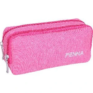 Pıppa İki Gözlü Keten Kalemlik Asetatlı