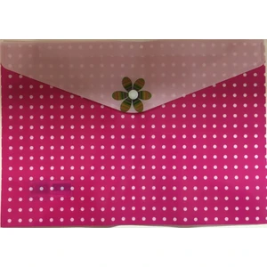 Flora Desenli A4 Çıtçıtlı Dosya - Sb131-7