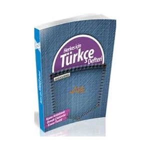 Asel Yayınları Herkes İçin Türkçe Defteri