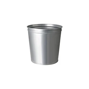 Gri Metal Çöp Kovası