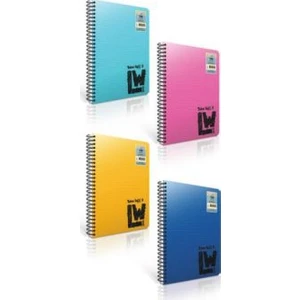 Lw Extra Hafif 80 Yaprak Kareli A4 Sp Plastik Kapak Defter