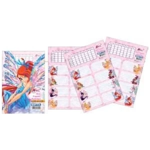 Wınx Fairy Ders Programı Okul Etiketi 16 X 24 - 3 Lü - 3239