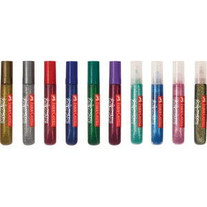 Faber Castell Açık Mavi Simli Yapıştırıcı  10,5 Ml
