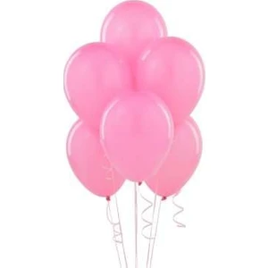 Metalik Pembe Balon 100 Lü