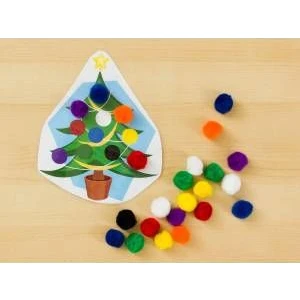 10 Renk Karışık - 120 Li Ponpon- 5063
