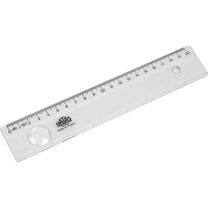 Cetvel Plastik Bürü Tipi Geniş 20 Cm 00150