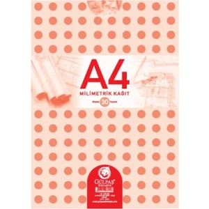 A4 Teknik Resim Bloğu 1 Adet 30 Yaprak