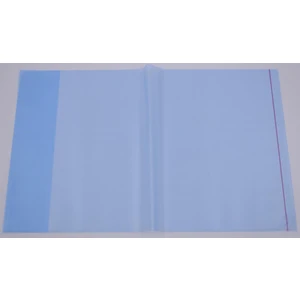 Hazır Kitap Kabı Mavi Şeffaf - 5 Li