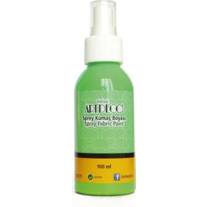 Açık Yeşil 100 Ml Sprey Kumaş Boyası