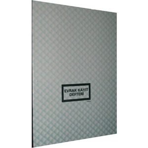 Evrak Kayıt Defteri 40 Yaprak