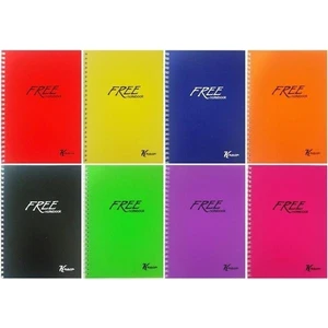 Keskin Color A4  60 Yaprak Çizgili Pp Kapak Defter - Free