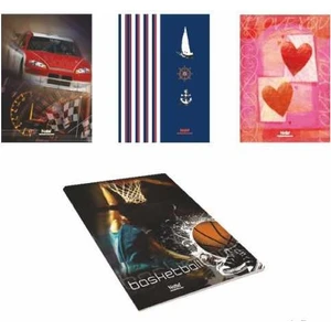 40 Yaprak Çizgili A5 Defter - Karton Kapak