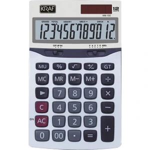Hesap Makinesi Masaüstü 12 Hane Hm-150