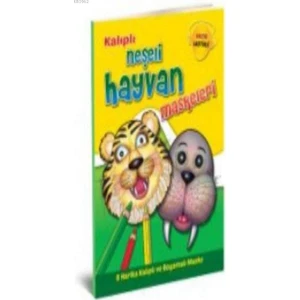 Kalıplı Neşeli Hayvan Maskeleri