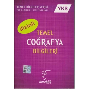 Karekök Yayıncılık AYT Temel Coğrafya Bilgileri (Dizinli)