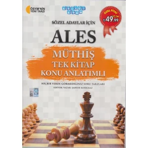 Akıllı Adam Ales Müthiş Tek Kitap Konu Anlatımlı (Sözel Adaylar İçin) - Şahide Korkmaz