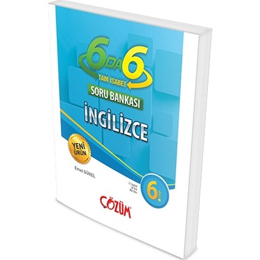 Cozum Yayinlari 6 Sinif Tam Isabet 6 Da 6 Sb Ingilizce Kitabi