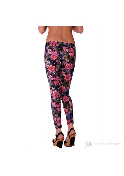 Redhotbest Lily-Printed Tight - Çiçek Desenli Tayt