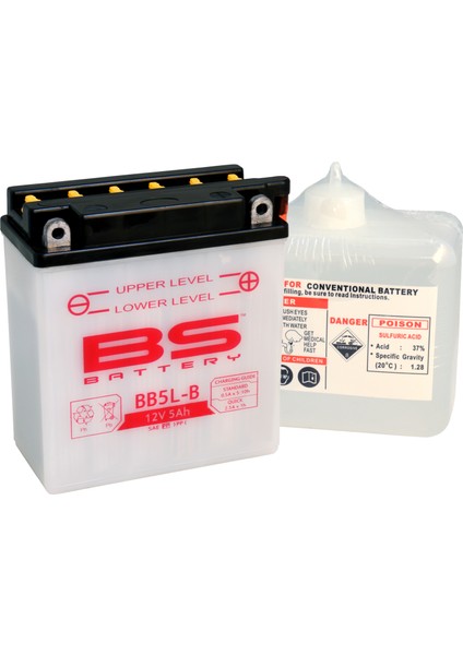 Motospartan AKÜ BB5L-B HONDA ACTIVA YBR125 MONDIAL ASYA KANUNİ CUB 100 110 12N5-3B