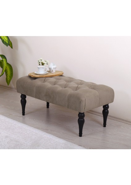 Lorence Home Missus Bench Puf(Toprak)