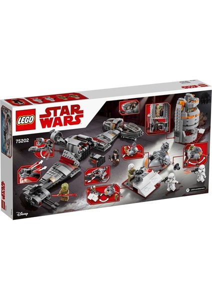 Star Wars 75202 Crait™'in Savunması modelleri