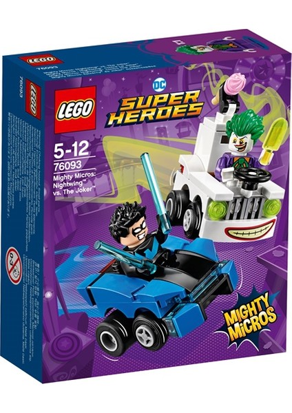Super Heroes 76093 Mighty Micros: Nightwing™ Joker™'e Karşı