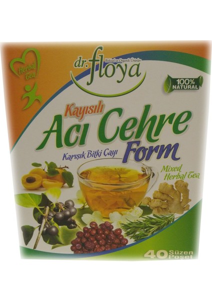 Acı Cehre Form Çayı - Kayısılı - 40 Poşet fiyatları