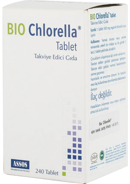 Bio Chlorella 240 Tablet