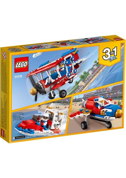 Creator 31076 Cesur Akrobasi Uçağı modelleri