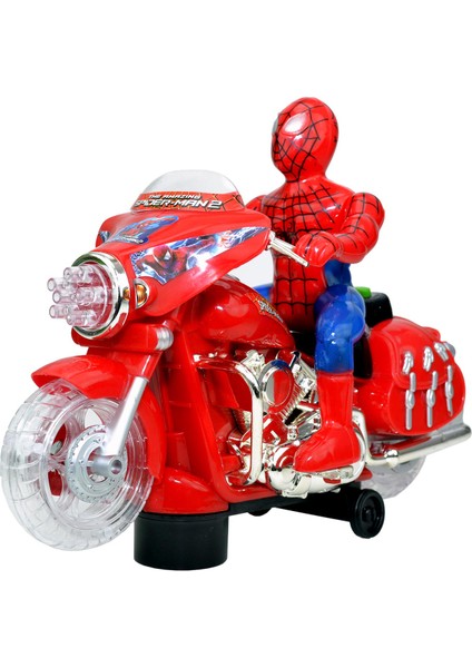Otomatik Direksiyon Motorlu Örümcek Adam Oyuncak Spiderman