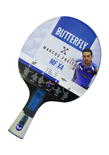 85083S Marcos Freitas MF X4 ITTF Onaylı Masa Tenisi Raketi