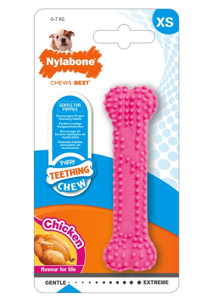 Puppy Teething Dental Chew - Pink