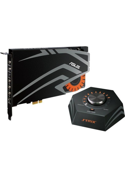 STRIX RAID DLX DAC 124dB SNR 7.1 PCIe Oyuncu Ses Kartı