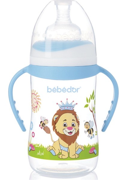 89322 Geniş Ağızlı Desenli Biberon 250 ml