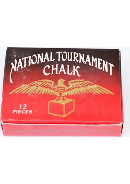 National Tournament Chalk 12'li Mavi Istaka Tebeşiri (Orjinal Uluslararası Turnuva Tebeşiri)