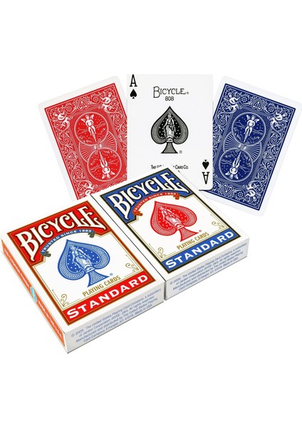 Orjinal Bicycle Standart Poker İskambil Oyun Kağıdı (Bicycle 6 Paket Oyun Kartı) fiyatları