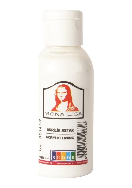 Akrilik Astar Pet Şişe 100 Ml