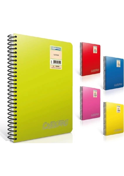 Chromo A4 60 Yaprak Çizgisiz Sp Plastik Kapak Defter