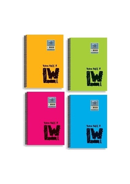 Lw Extra Hafif A6 - 80 Yaprak Kareli Sp Bloknot