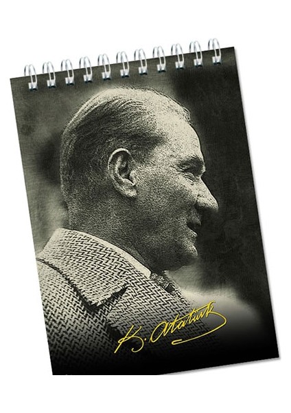 Atatürk Spiralli A7 Mini Bloknot