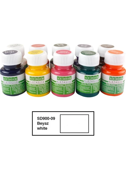 Beyaz Kumaş Boyası 25 Ml beyaz