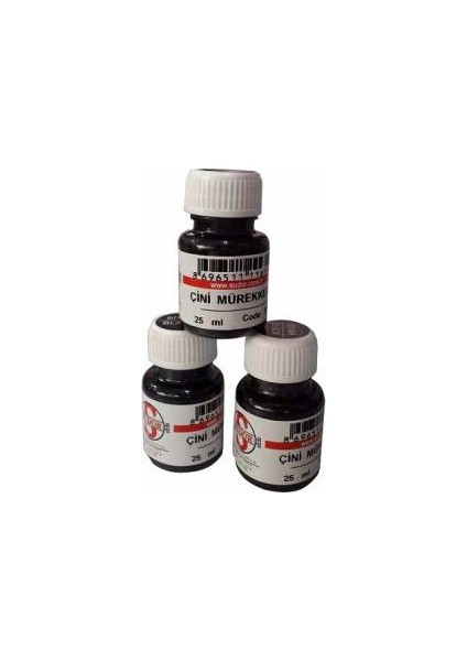 Siyah Çini Mürekkebi - 25 Ml - St02-10