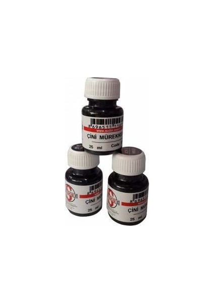 Kırmızı Çini Mürekkebi - 25 Ml - St02-10