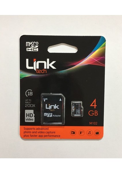 Link Tech 4 Gb Mikro Sd Hafıza Kartı