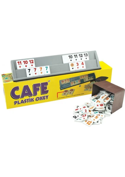 Cafe Plastik Okey Takımı